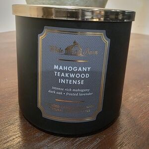 Bath & Body Works Mahogany Teakwood Intense  3-Wick Candle 14.5 oz